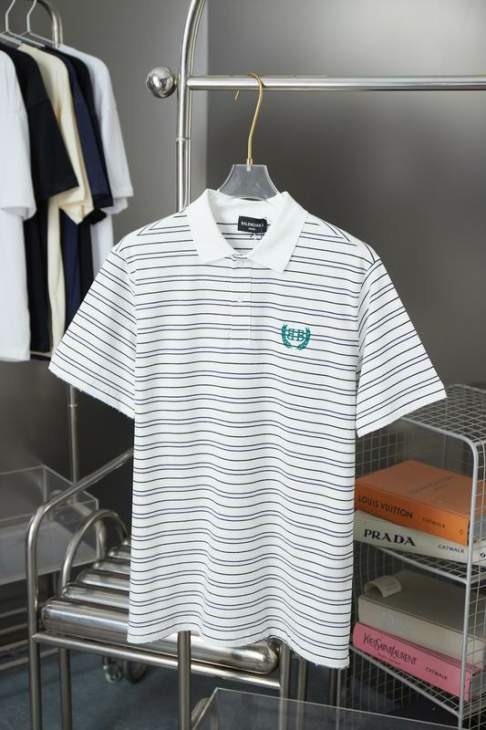Picture of Balenciaga Polo Shirts Short _SKUBalenciagaS-XLhgntx0129449